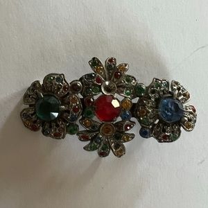 Vintage costume jewelry brooch